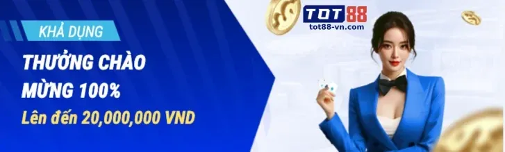 Banner khuyến mãi thưởng chào mừng tại 22bet chính thức